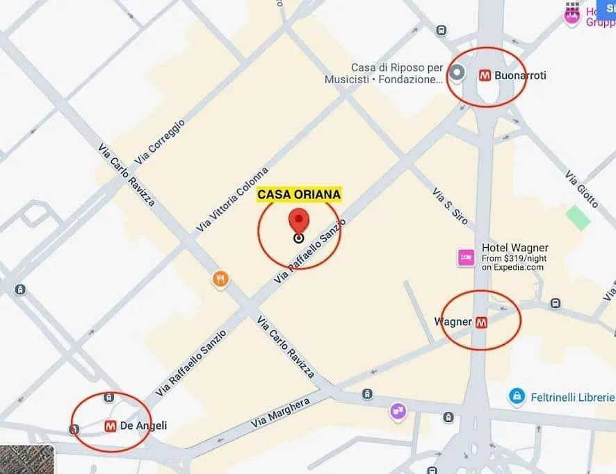 Casa Oriana 2 Milano Centro-Metro M1 Daire